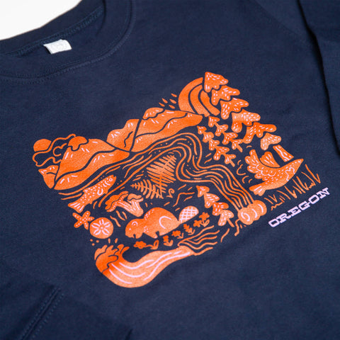 Crewneck Sweatshirt (Kids) - Oregon Adventures