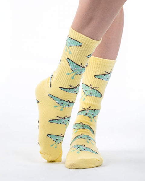 Socks - Luna Moth
