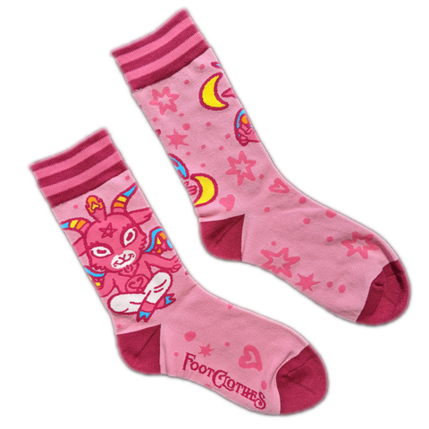 Crew Socks - Cute Baphomet