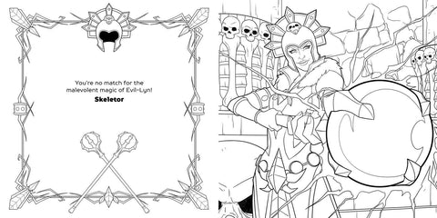 Coloring Book (Paperback) - Masters of the Universe