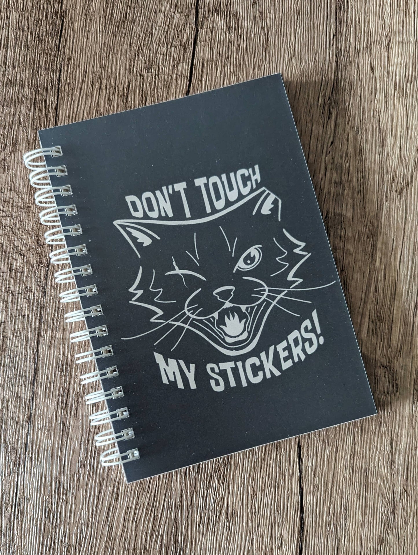 Reusable Sticker Book - Don't Touch My Stickers! (50 Pages)