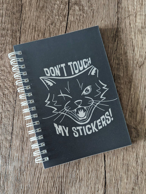 Reusable Sticker Book - Don't Touch My Stickers! (50 Pages)
