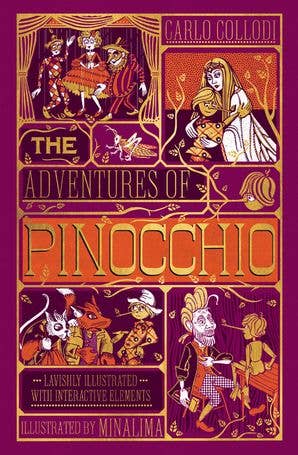 Book (Hardcover) - Adventures of Pinocchio: MinaLima Edition
