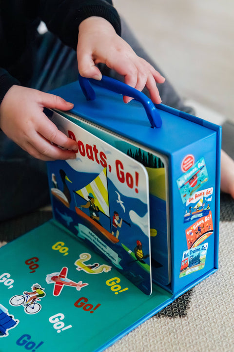 Board Book - My First Things That Go: A Transportation Set
