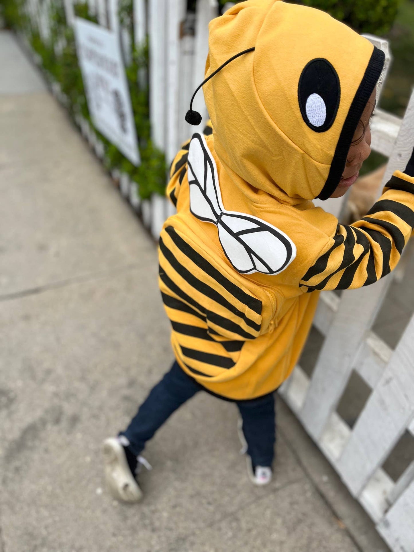 Backpack Hoodie - Buzz the Bee