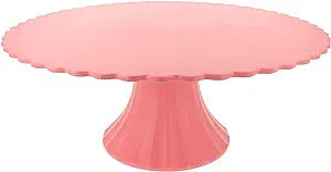 Bamboo Cake Stand - Pink (Large)