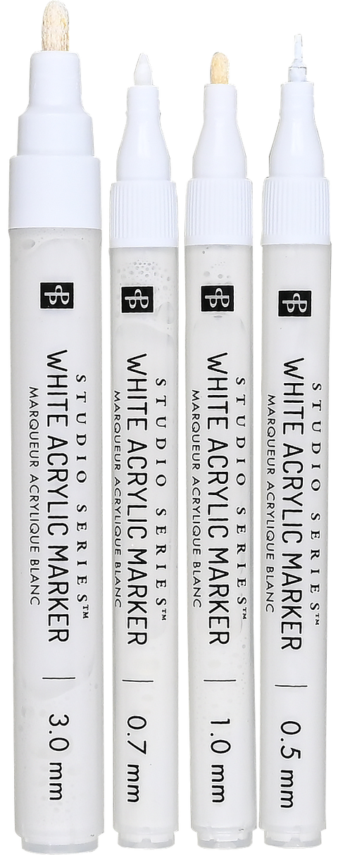 Markers - Studio Series White Acrylic
