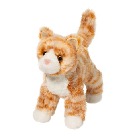 Stuffed Animal - Hally Orange Striped Cat