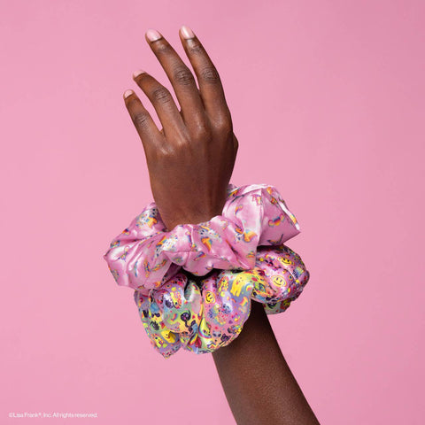 Pillow Scrunchies® in Satin - Lisa Frank x Kitsch The Fantastic World of Lisa Frank