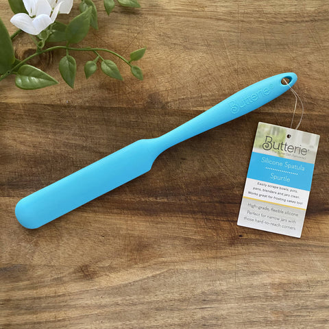 Silicone Scraper Spatula - Aqua