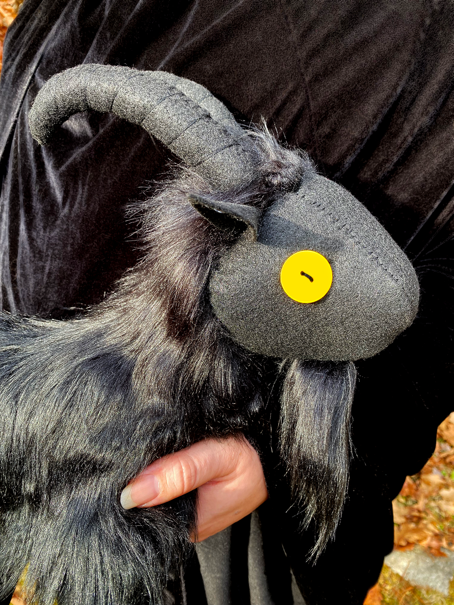 Stuffed Animal - Black Phillip