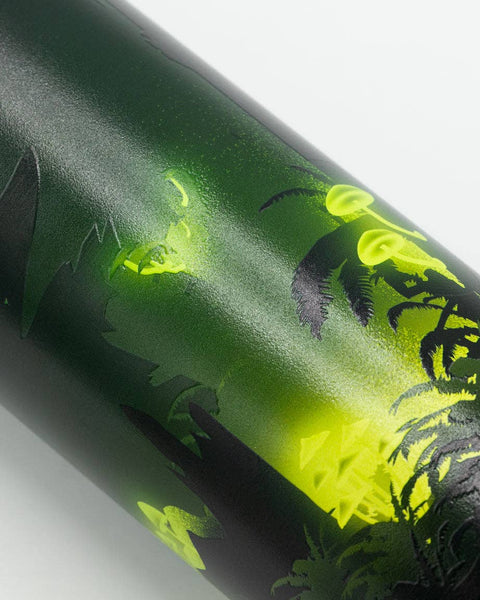 Water Bottle (Stainless Steel) - Bioluminescent Mushrooms 18 oz