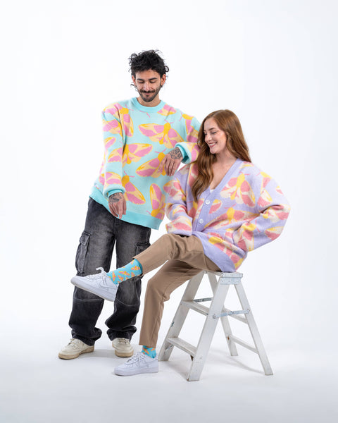 Socks - Rosy Maple Moth