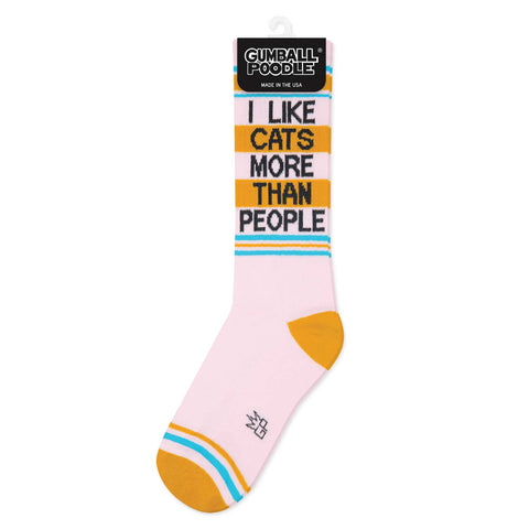 Socks - I Like Cats More Than People