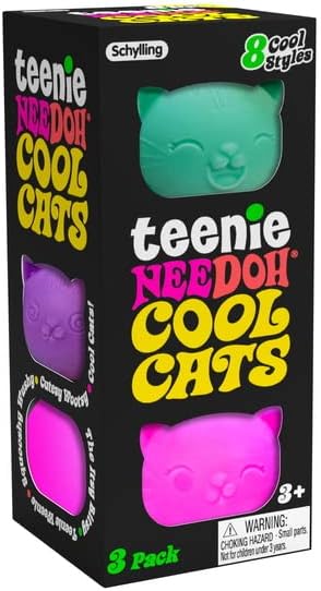 NeeDoh - Teenie Cool Cat (Limit 2 per Customer/Household)