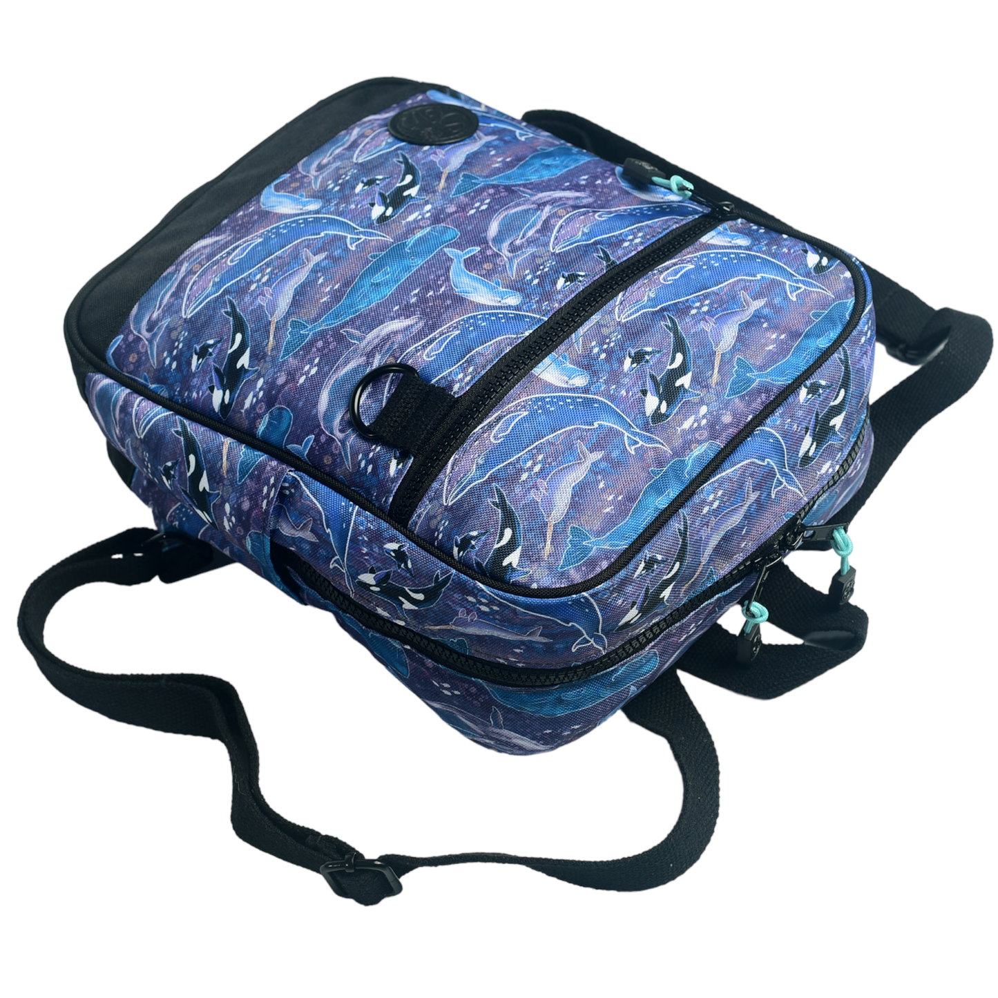 Mini Tablet Backpack - Whale Song