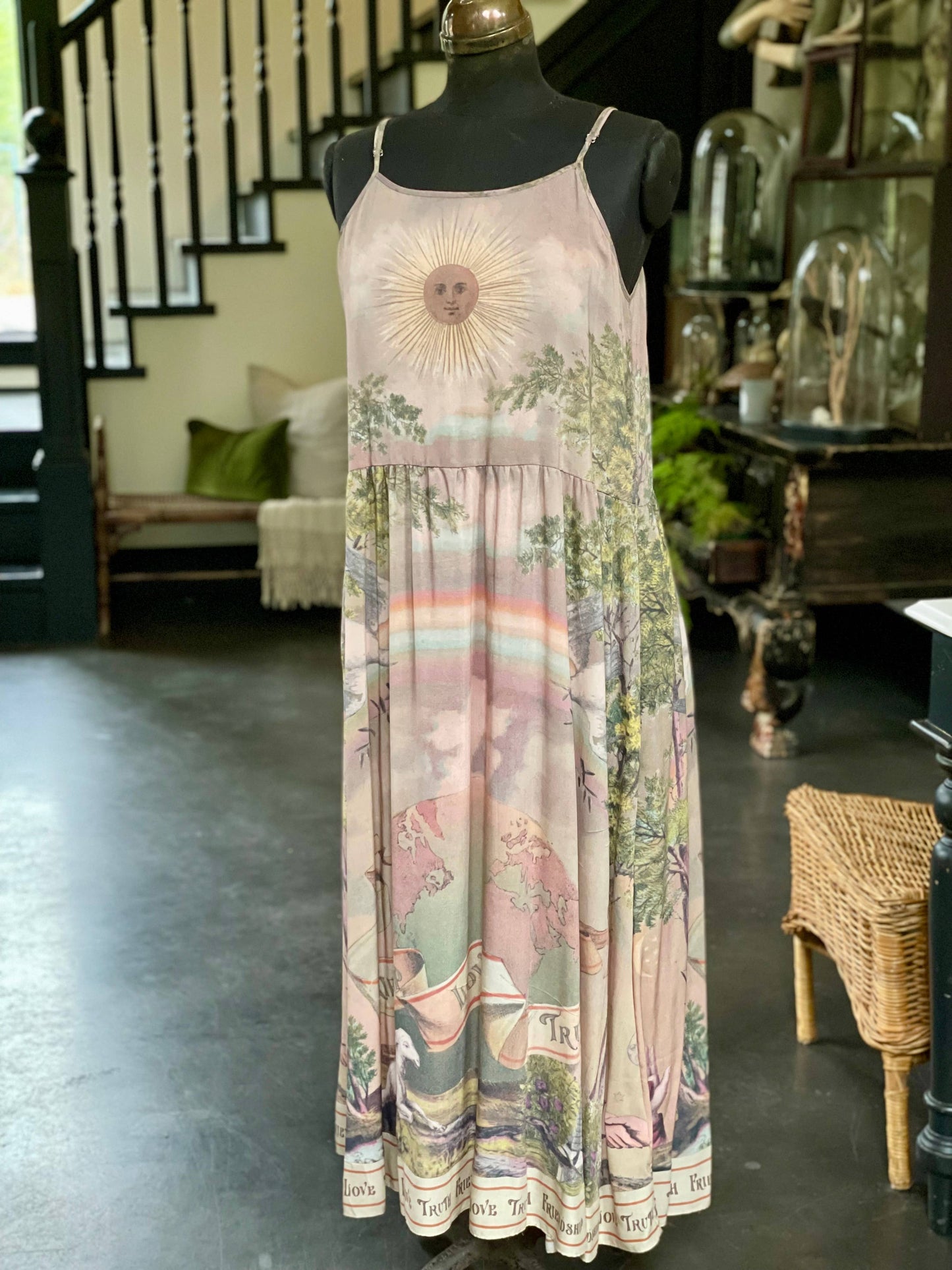 Bohéme Slip Dress - Friendship Love & Truth Vintage Wash