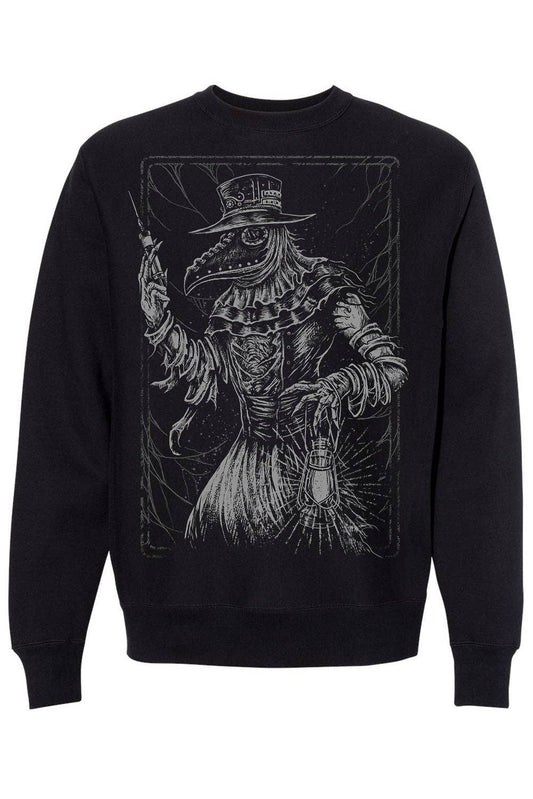 Sweatshirt (Crew Neck) - Black Death Doctor