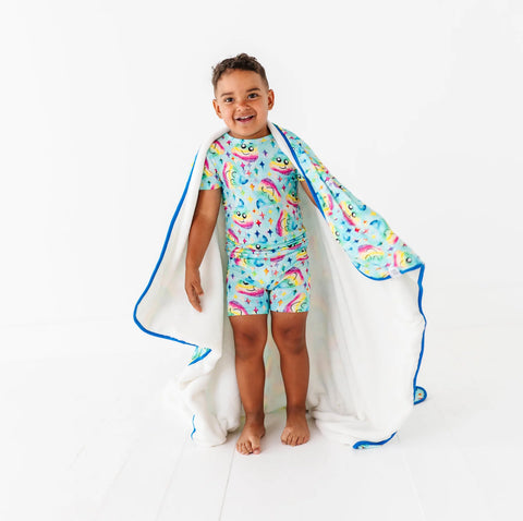 2 Piece Pajama Set (Short Sleeve & Shorts) - Johnny