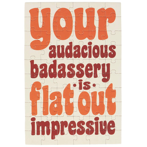 Greeting Card - Impressive Puzzle
