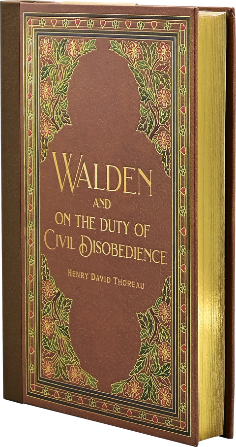 Book (Hardcover) - Walden & Civil Disobedience (Masterpeice Library Edition)