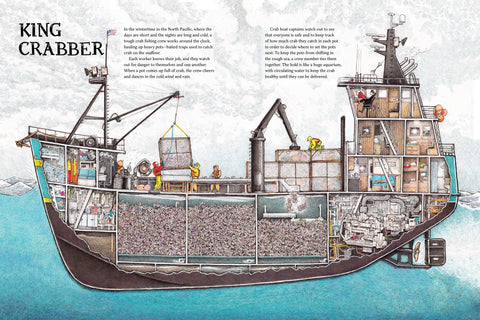 Book (Hardcover) - Working Boats: A Picture Book of Life at Sea