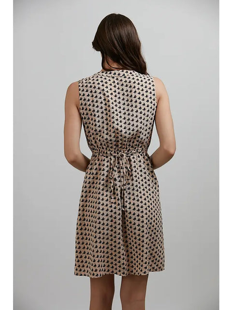 Dress - All Over Bird Print