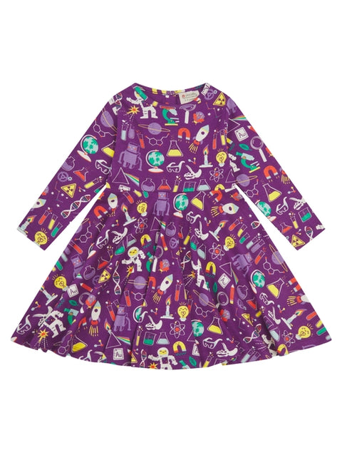 Skater Dress (Long Sleeve) - Science