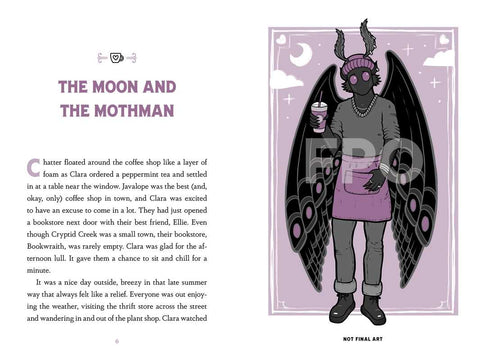 Book (Hardcover) - Mothman Is My Boyfriend by McKayla  Coyle