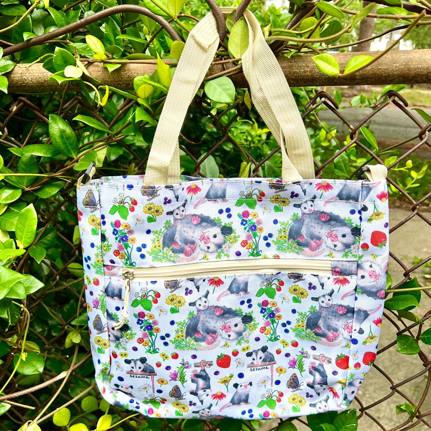 Backpack Set - Fruity and Floral Opossums