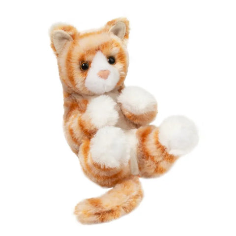 Stuffed Animal - Orange Striped Cat Lil Handful