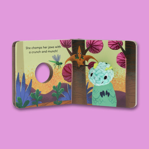 Board Book - Baby T. Rex: Finger Puppet