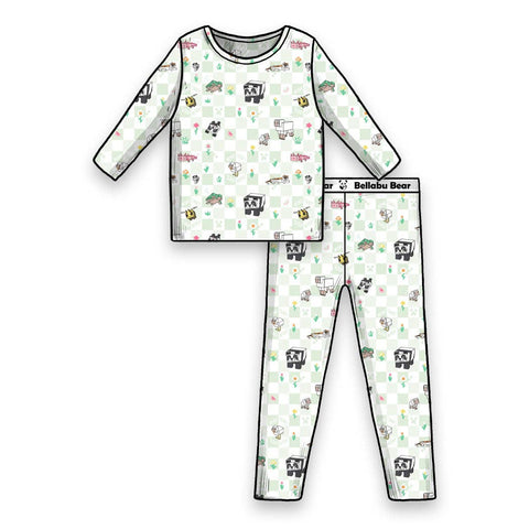 2 Piece Pajamas - Minecraft Sleep Repeat