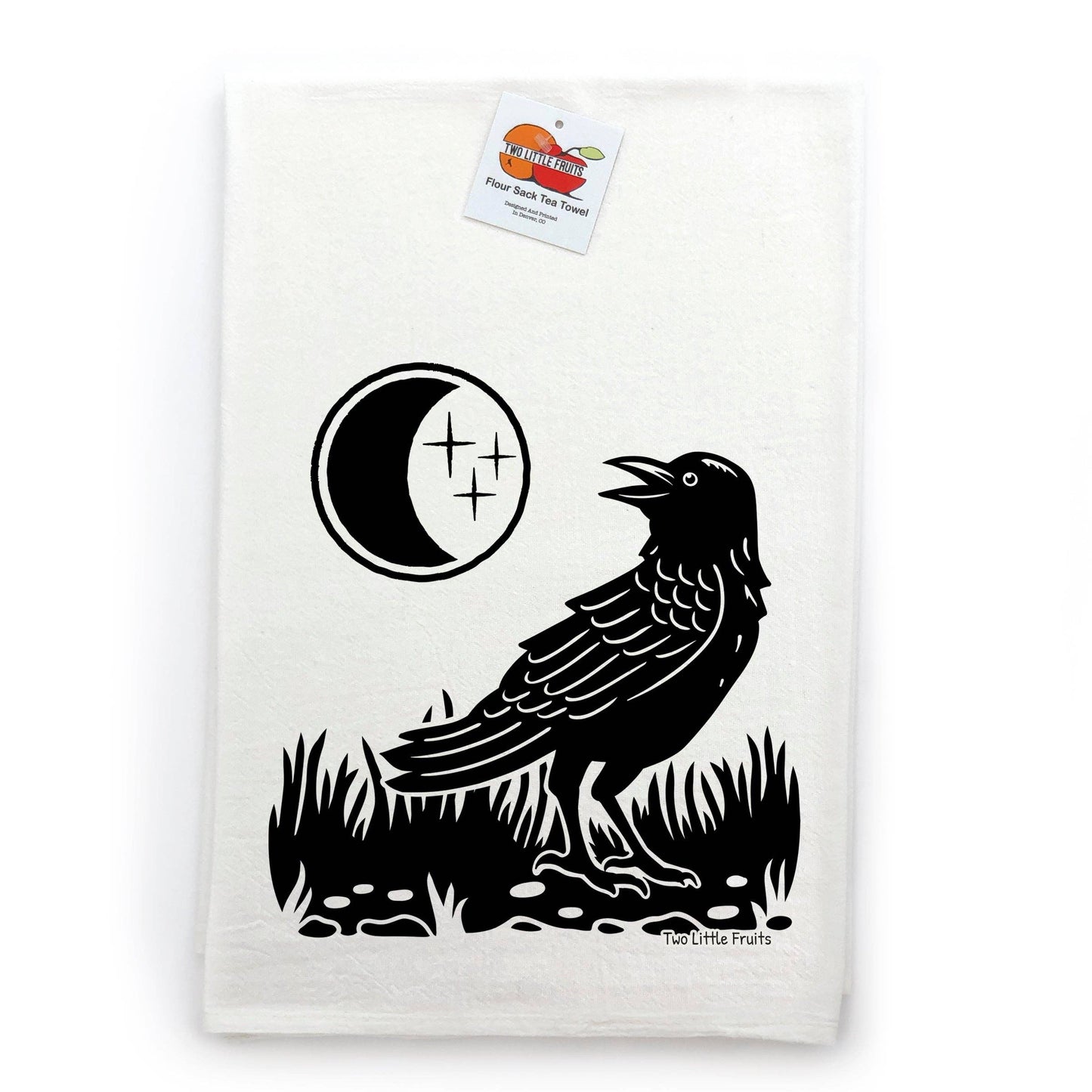 Tea Towel - Black Crow