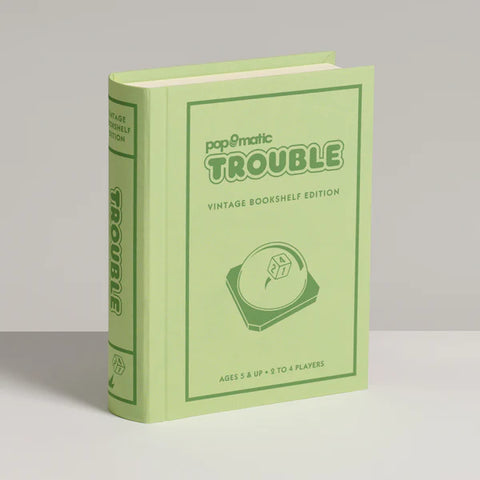 Game - Trouble Vintage Bookshelf Edition