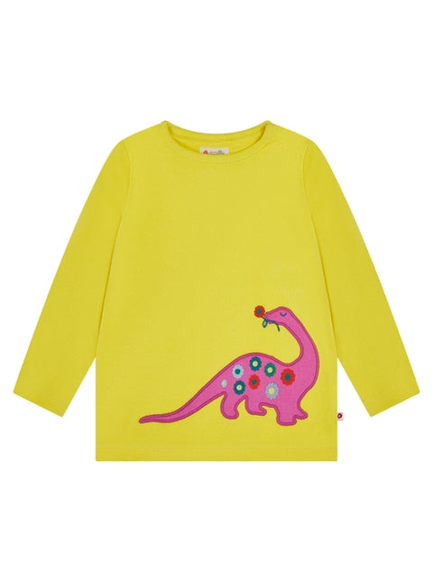 Shirt (Long Sleeve) - Dinosaur Applique