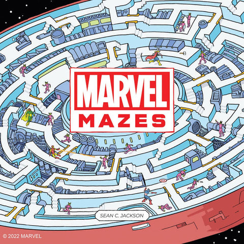 Book (Paperback) - Marvel Mazes
