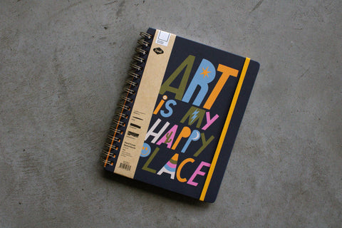 Spiral Journal (Hardcover) - Happy Place