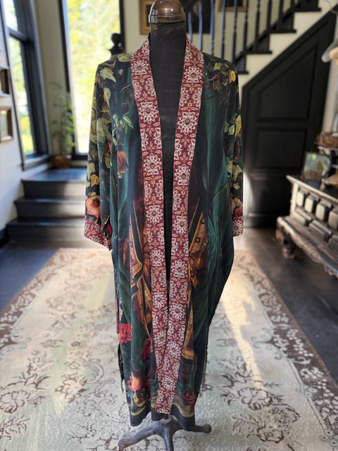 Opera Duster Kimono Robe - Solstice ft. Persephone, Moon & Owl