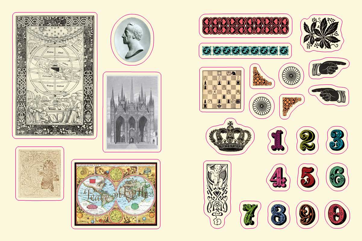 Sticker Book (Hardcover) - Cabinet of Curiosities