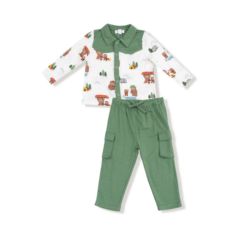 Cowboy Button Down & Pant - Bigfoot Camping