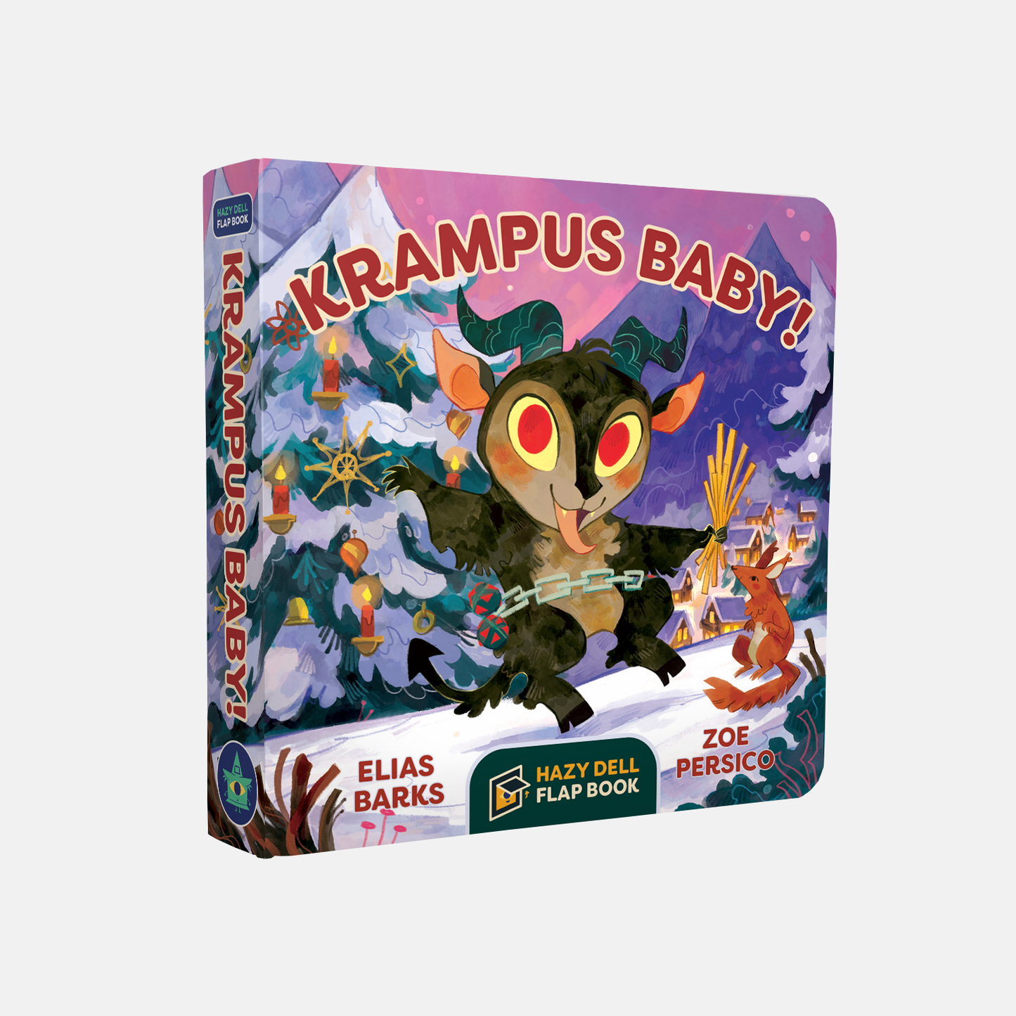 Board Book - Krampus Baby!: A Hazy Dell Flap Book