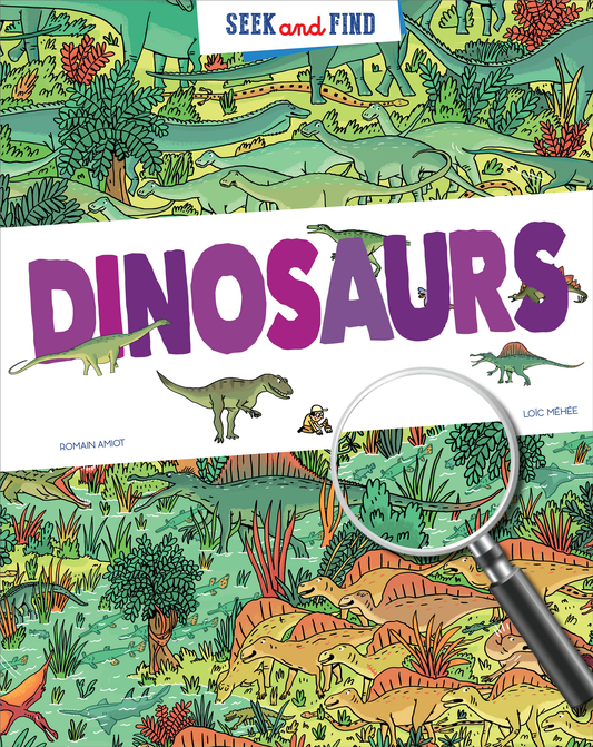 Book (Hardcover) - Seek & Find Dinosaurs