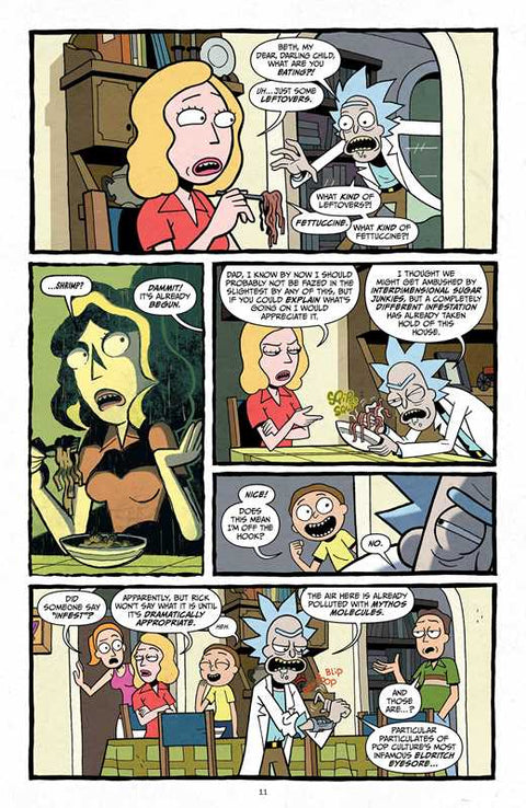 Book (Hardcover) - Rick and Morty vs. Cthulhu Deluxe Edition by Jim Zub