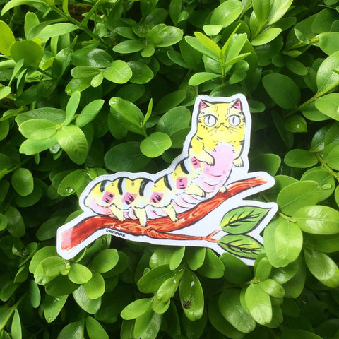Sticker - Caterpillar Cat