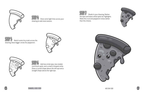 Activity Book - Drawing Chibi Food