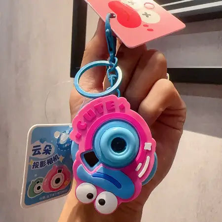 Keychain - Cute Googly Eyed Projector