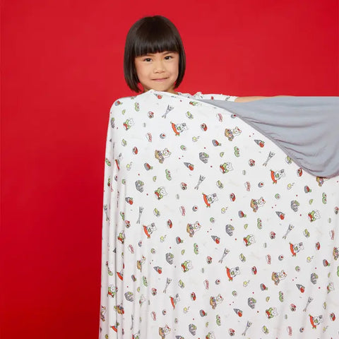 Blanket - Sushi Lucky Cat
