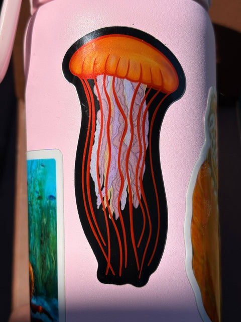 Sticker - Jellyfish Crome Reflective