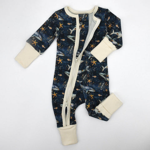 Coverall (2 Way Zipper) - Poseidon